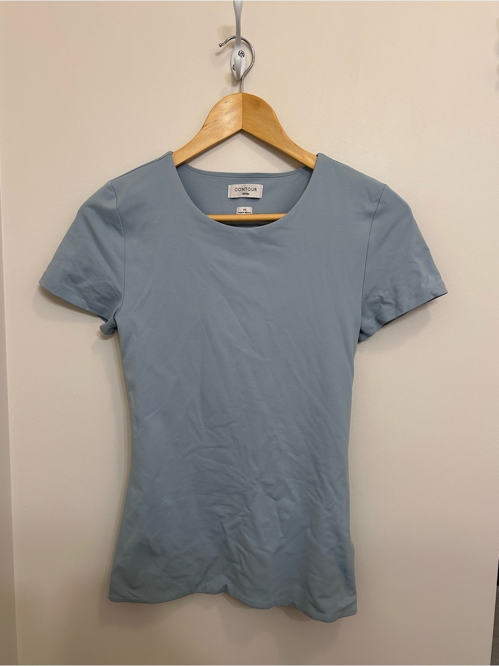 Aritzia Contour Light Blue T-Shirt